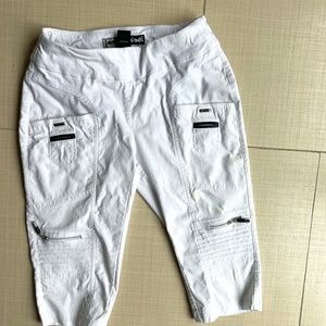 Jamie Sadock white golf shorts size 2